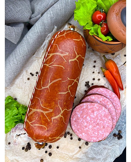 Домашний из печи сервелат п/к (Орск)