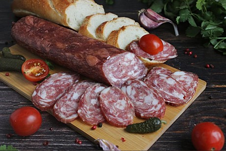 Колбаса Salchichon сыровяленая в/у К.К