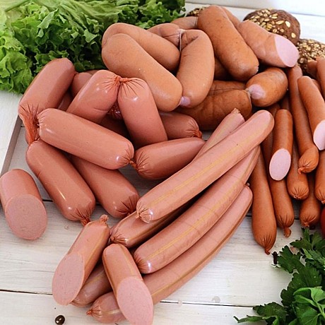 Сосиски, сардельки и шпикачки